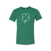 st patricks day shamrock t-shirt - grass green - soft and spun apparel