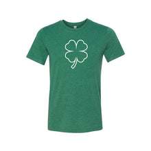 st patricks day shamrock t-shirt - grass green - soft and spun apparel
