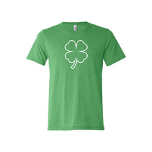 st patricks day shamrock t-shirt - green - soft and spun apparel