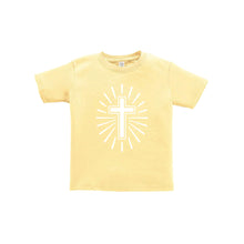 cross toddler tee - butter - soft and spun apparel