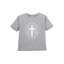 cross toddler tee - heather - soft and spun apparel