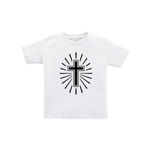 cross toddler tee - white - soft and spun apparel