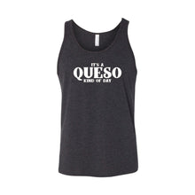 It's A Queso Kind of Day Men's Tank-XS-Charcoal Black-soft-and-spun-apparel