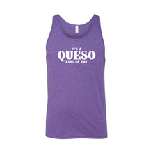 It's A Queso Kind of Day Men's Tank-XS-Purple-soft-and-spun-apparel