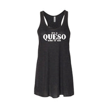 It's A Queso Kind of Day Women's Tank-XS-Black Heather-soft-and-spun-apparel
