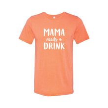 Mama Needs a Drink T-Shirt-XS-Orange-soft-and-spun-apparel