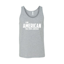 I Am American Men's Tank-XS-Athletic Heather-soft-and-spun-apparel