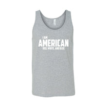 I Am American Men's Tank-XS-Athletic Heather-soft-and-spun-apparel