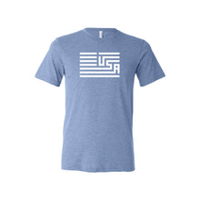 USA Flag T-Shirt-XS-Blue-soft-and-spun-apparel