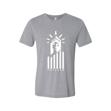 Statue of Liberty Freedom T-Shirt-XS-Athletic Grey-soft-and-spun-apparel