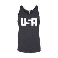 USA Men's Tank-XS-Dark Grey Heather-soft-and-spun-apparel