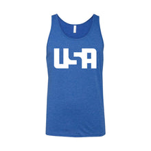 USA Men's Tank-XS-True Royal-soft-and-spun-apparel