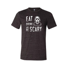 Eat Drink and Be Scary T-Shirt-XS-Charcoal Black-soft-and-spun-apparel