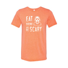 Eat Drink and Be Scary T-Shirt-XS-Orange-soft-and-spun-apparel
