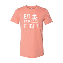 Eat Drink and Be Scary T-Shirt-XS-Sunset-soft-and-spun-apparel