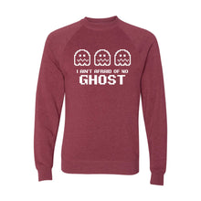 I Ain't Afraid of No Ghost Crewneck Sweatshirt-S-Crimson-soft-and-spun-apparel