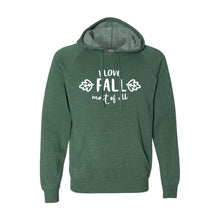 I Love Fall Most of All Pullover Hoodie-S-Moss-soft-and-spun-apparel