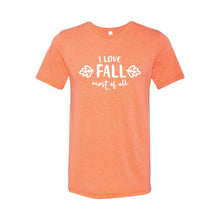 I Love Fall Most of All T-Shirt-XS-Orange-soft-and-spun-apparel