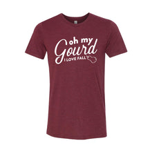 Oh My Gourd, I Love Fall T-Shirt-XS-Cardinal-soft-and-spun-apparel