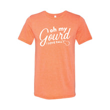 Oh My Gourd, I Love Fall T-Shirt-XS-Orange-soft-and-spun-apparel