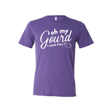 Oh My Gourd, I Love Fall T-Shirt-XS-Purple-soft-and-spun-apparel