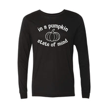 In A Pumpkin State of Mind Long Sleeve T-Shirt-XS-Solid Black-soft-and-spun-apparel