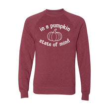 In A Pumpkin State of Mind Crewneck Sweatshirt-S-Crimson-soft-and-spun-apparel