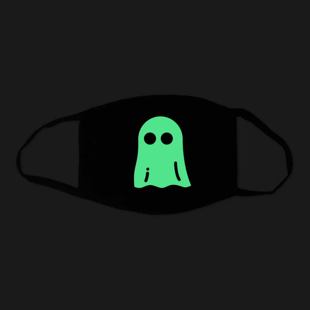 Halloween Ghost Mask (Glow-In-The-Dark Available)-Glow-In-The-Dark-soft-and-spun-apparel