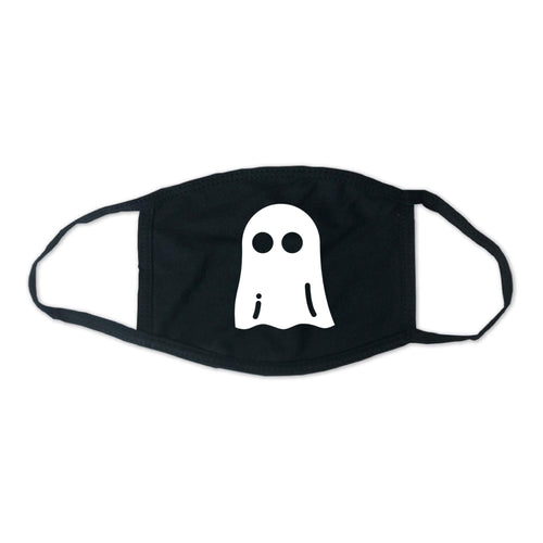 Halloween Ghost Mask (Glow-In-The-Dark Available)-Standard White-soft-and-spun-apparel