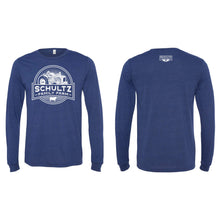 Schultz Family Farm Long Sleeve T-Shirt-S-Navy-soft-and-spun-apparel