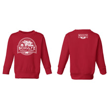 Schultz Family Farm Toddler Crewneck Sweatshirt-2T-Red-soft-and-spun-apparel