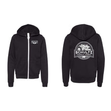 Schultz Family Farm Youth Full-Zip Hoodie-YTH-S-Black-soft-and-spun-apparel