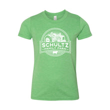 Schultz Family Farm Youth Short Sleeve T-Shirt-YTH-S-Green-soft-and-spun-apparel