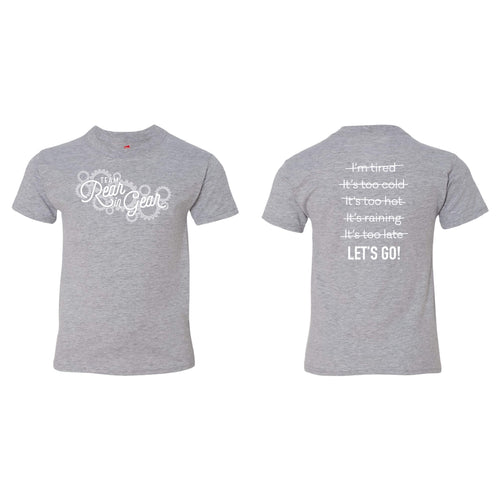 Team Rear in Gear Kids T-Shirt-YTH-XS-Light Steel-soft-and-spun-apparel