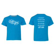 Team Rear in Gear Kids T-Shirt-YTH-XS-Neon Blue-soft-and-spun-apparel
