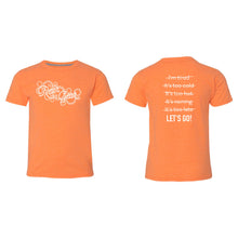Team Rear in Gear Kids T-Shirt-YTH-XS-Orange-soft-and-spun-apparel