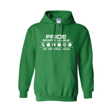 Pride Sports League White Imprint Pullover Hoodie-S-Irish Green-soft-and-spun-apparel