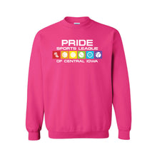 Pride Sports League Full Color Imprint Crewneck Sweatshirt-soft-and-spun-apparel