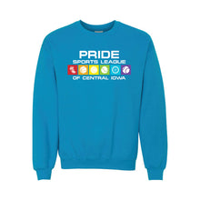 Pride Sports League Full Color Imprint Crewneck Sweatshirt-soft-and-spun-apparel