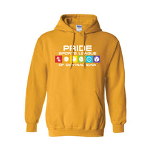 Pride Sports League Full Color Imprint Pullover Hoodie-S-Gold-soft-and-spun-apparel