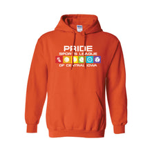 Pride Sports League Full Color Imprint Pullover Hoodie-S-Orange-soft-and-spun-apparel