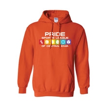 Pride Sports League Full Color Imprint Pullover Hoodie-S-Orange-soft-and-spun-apparel