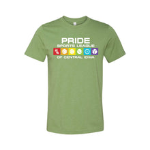Pride Sports League Full Color Imprint T-Shirt-XS-Heather Green-soft-and-spun-apparel