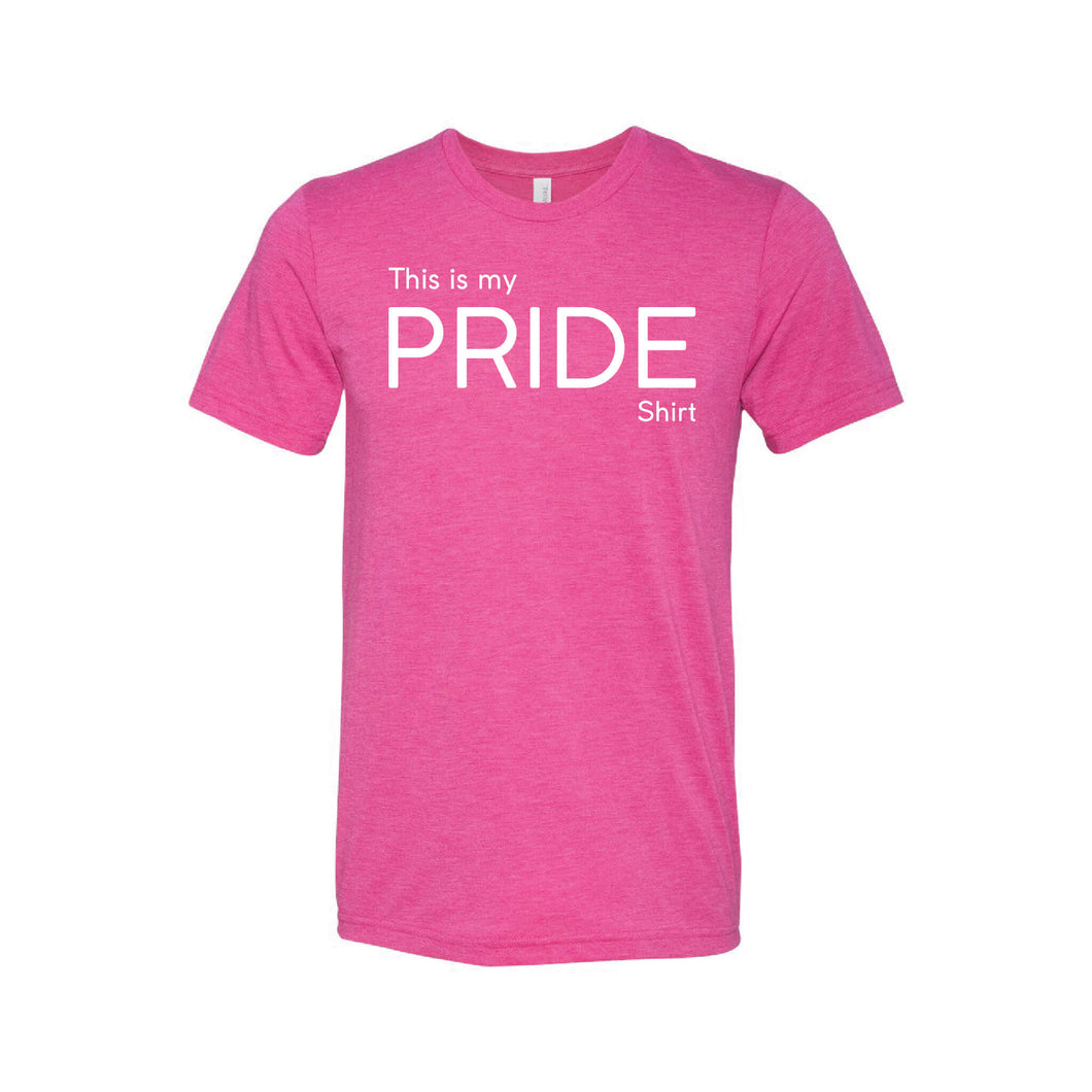 this is my pride shirt - lgbt t-shirt - berry